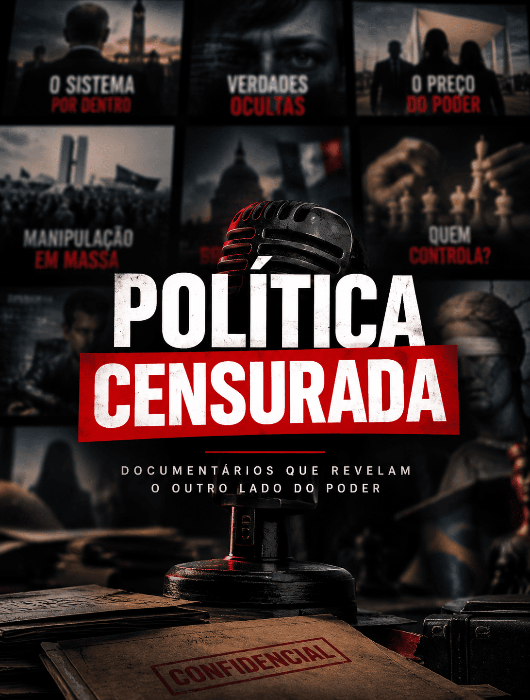 Política Censurada — documentários que revelam o outro lado do poder